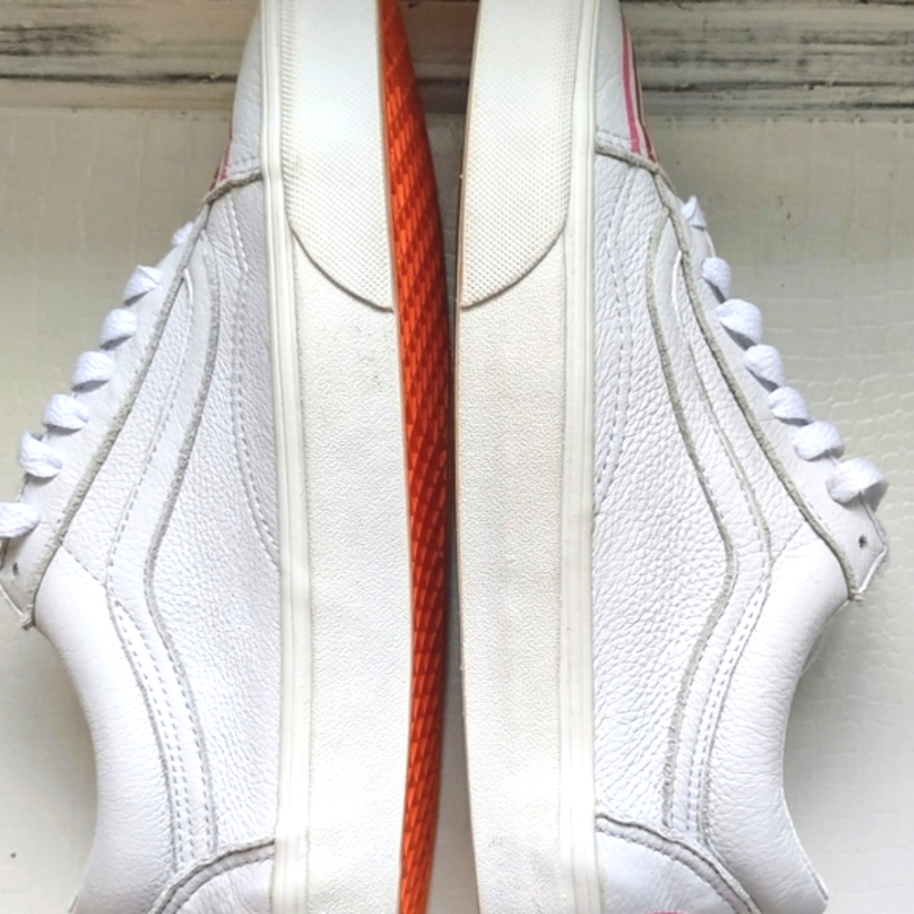 Vans x Flour Shop Old Skool Rainbow Sneakers W9 /M7.5 - Picture 7 of 9